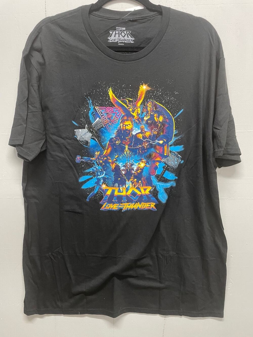 Thor Love And Thunder T Shirt Size XL Marvel New With Tags Graphic T